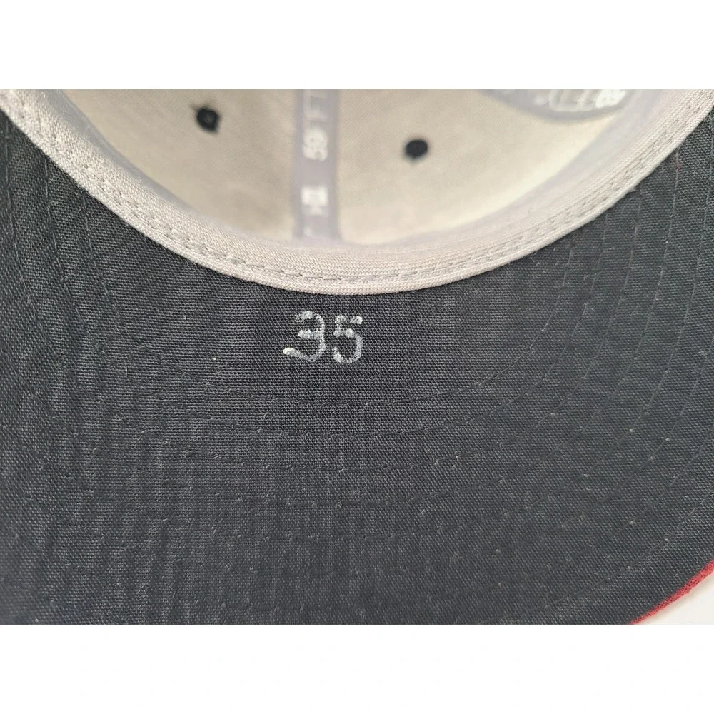 Arizona Diamondbacks New Era 59Fifty Fitted 7 Hat Cap Polyester‎ MLB Black Red